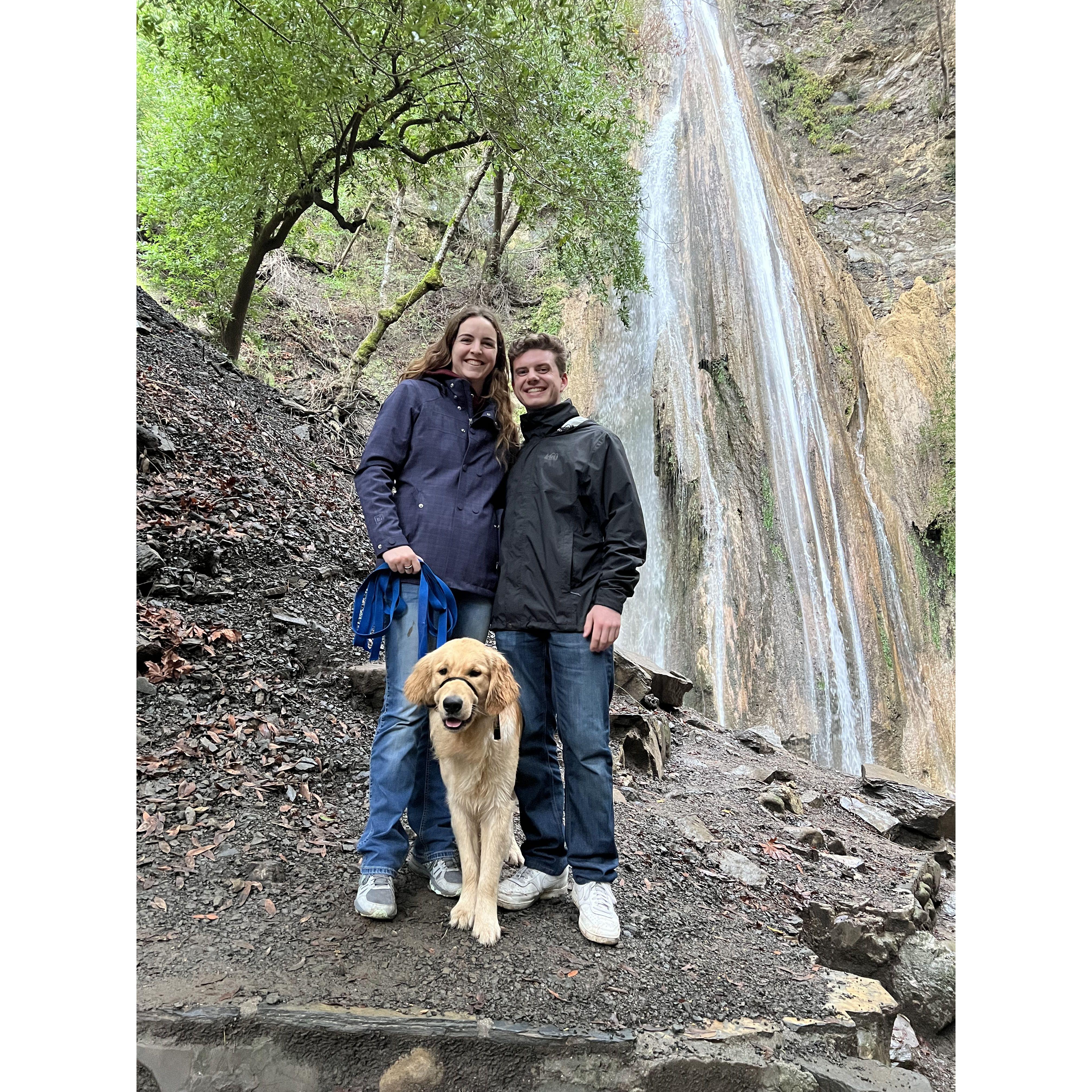 February 1, 2024 Enjoying the outdoors and our little family time between all the winter storms.