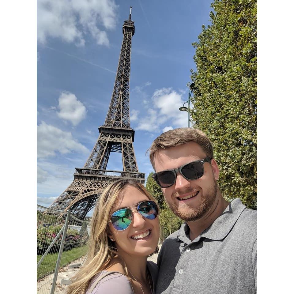 On vacation in Paris, 2019