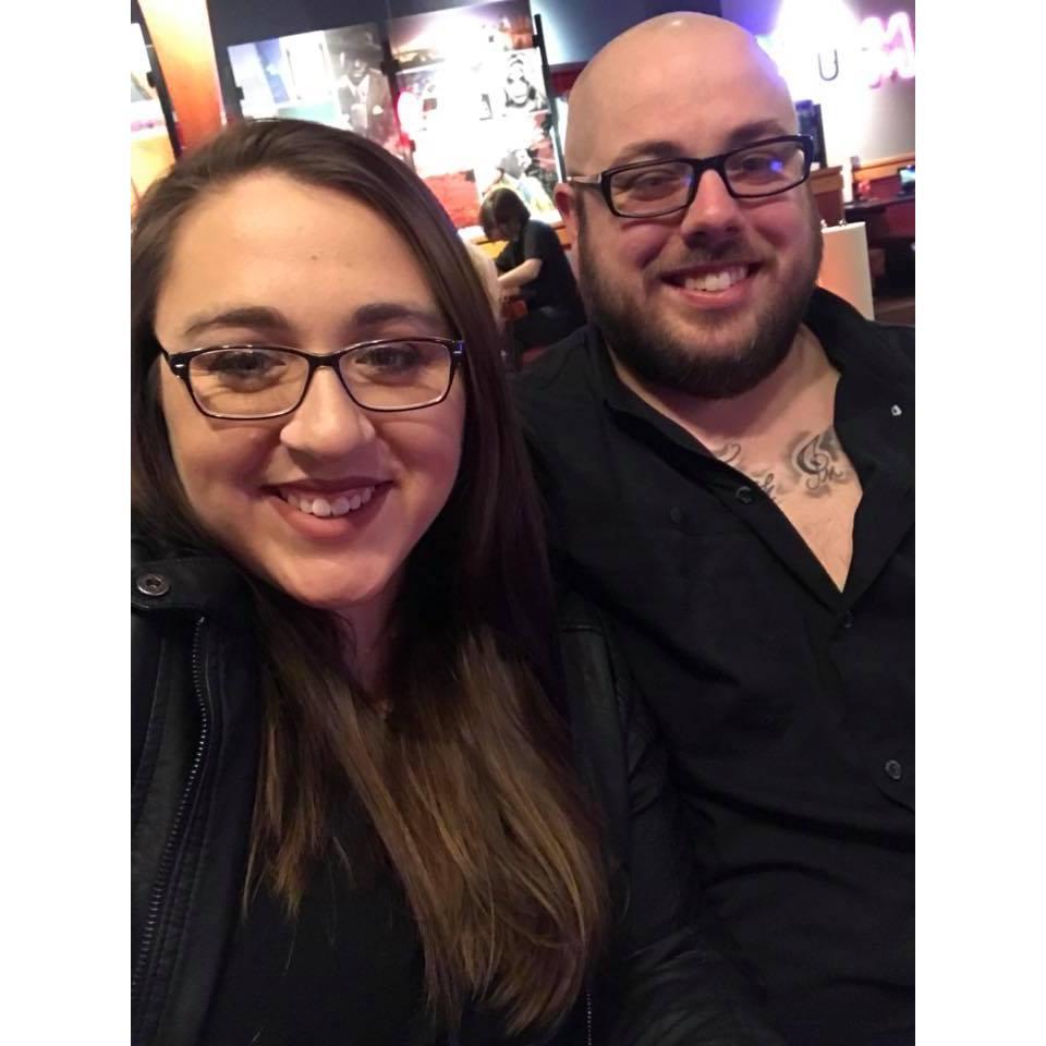 February 2018- Family dinner to celebrate Aubrey and her sister, Lexi's birthdays