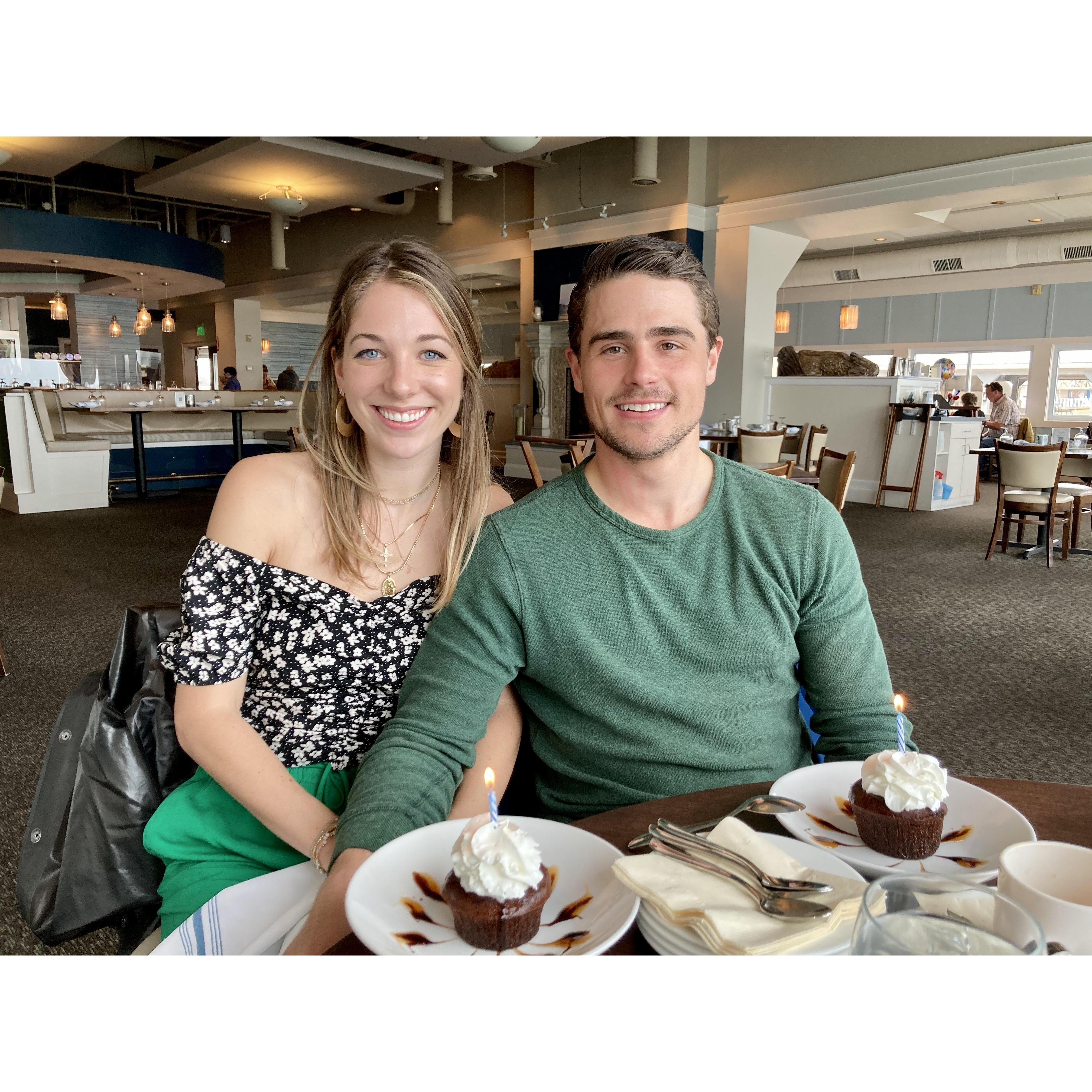 Fun fact: Zach & Allison have birthdays exactly 2 weeks apart!