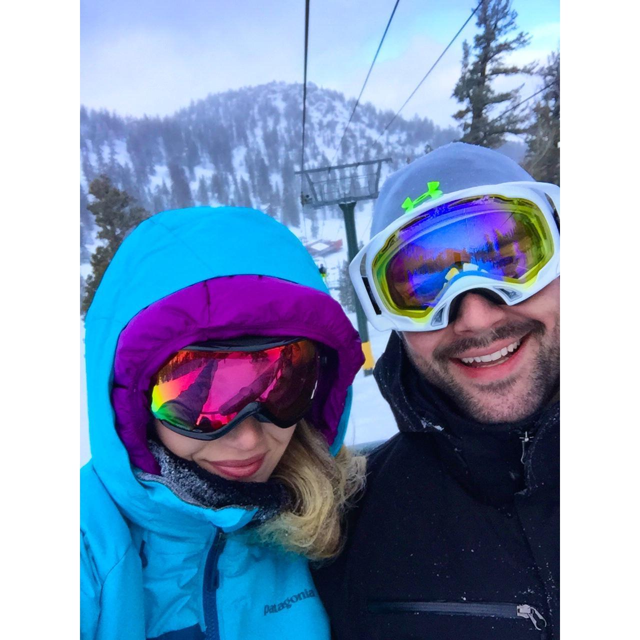 Skiing in Lake Tahoe