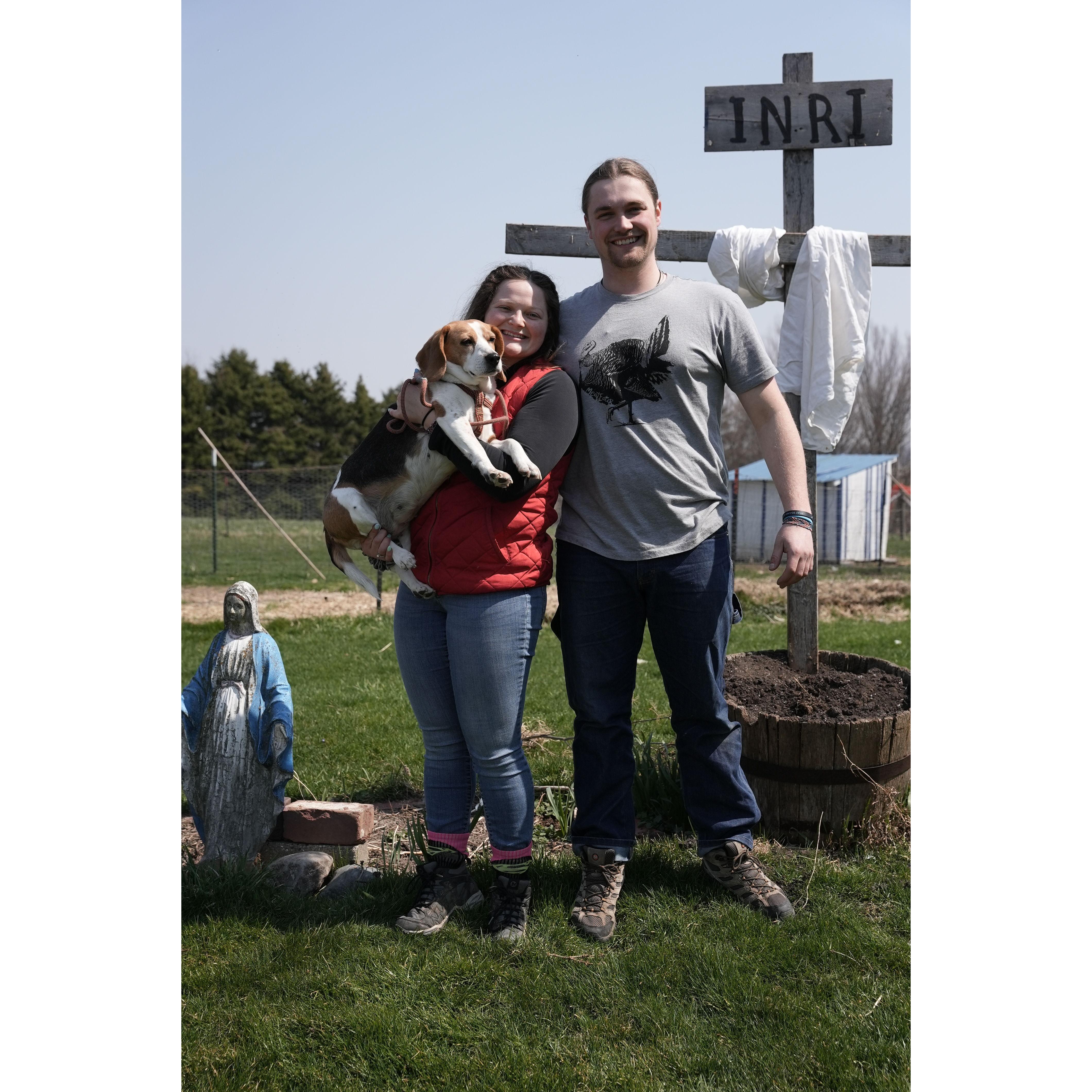 04/09/2023
Easter Sunday, the day before Gabriel asked for Maddie's father for his blessing  to marry Maddie