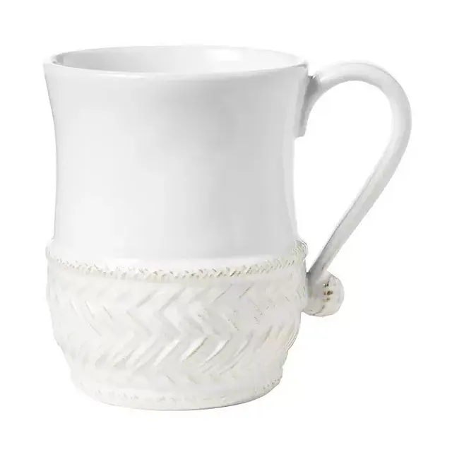 Juliska Le Panier Whitewash Mug