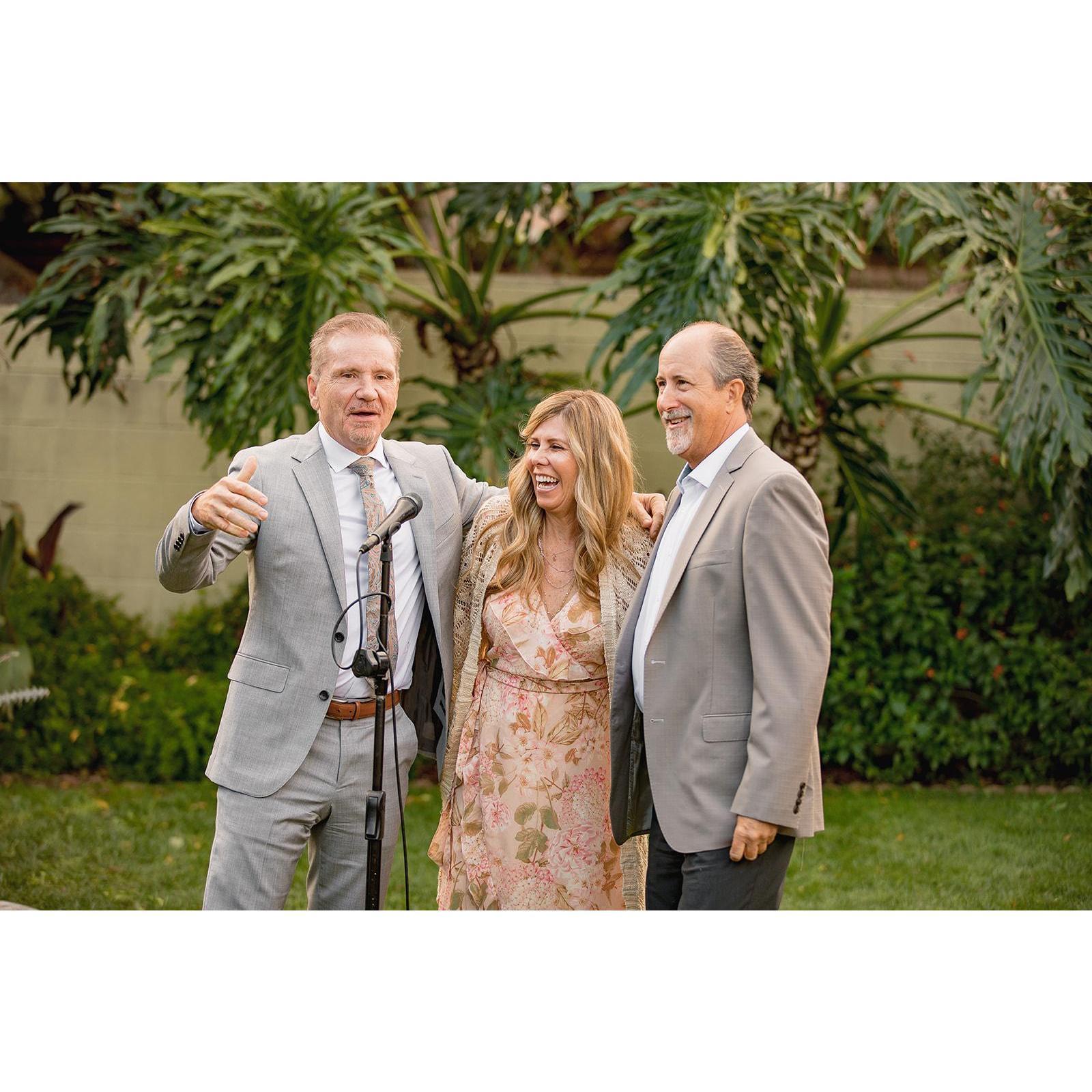 Tim, Lisa, and Michael