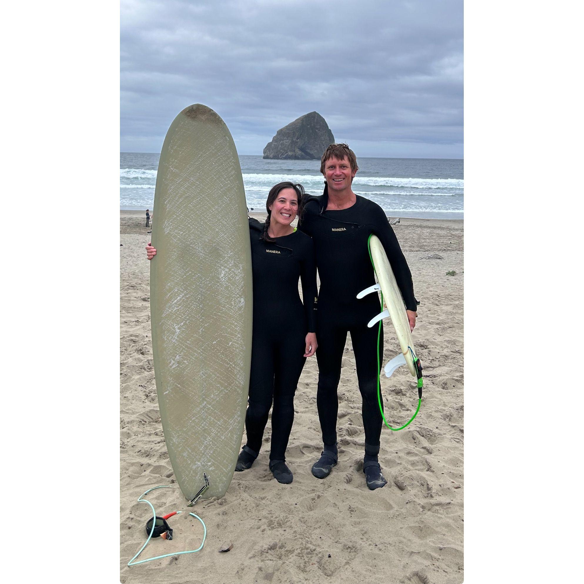 Sophie's 38th birthday in Pacific City, OR