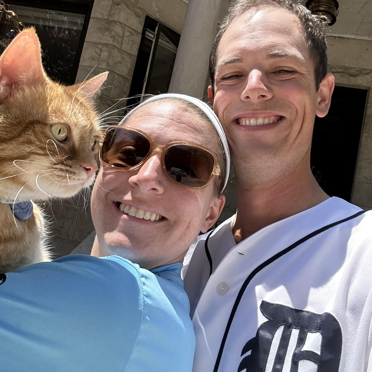 Family picture in our first home together!