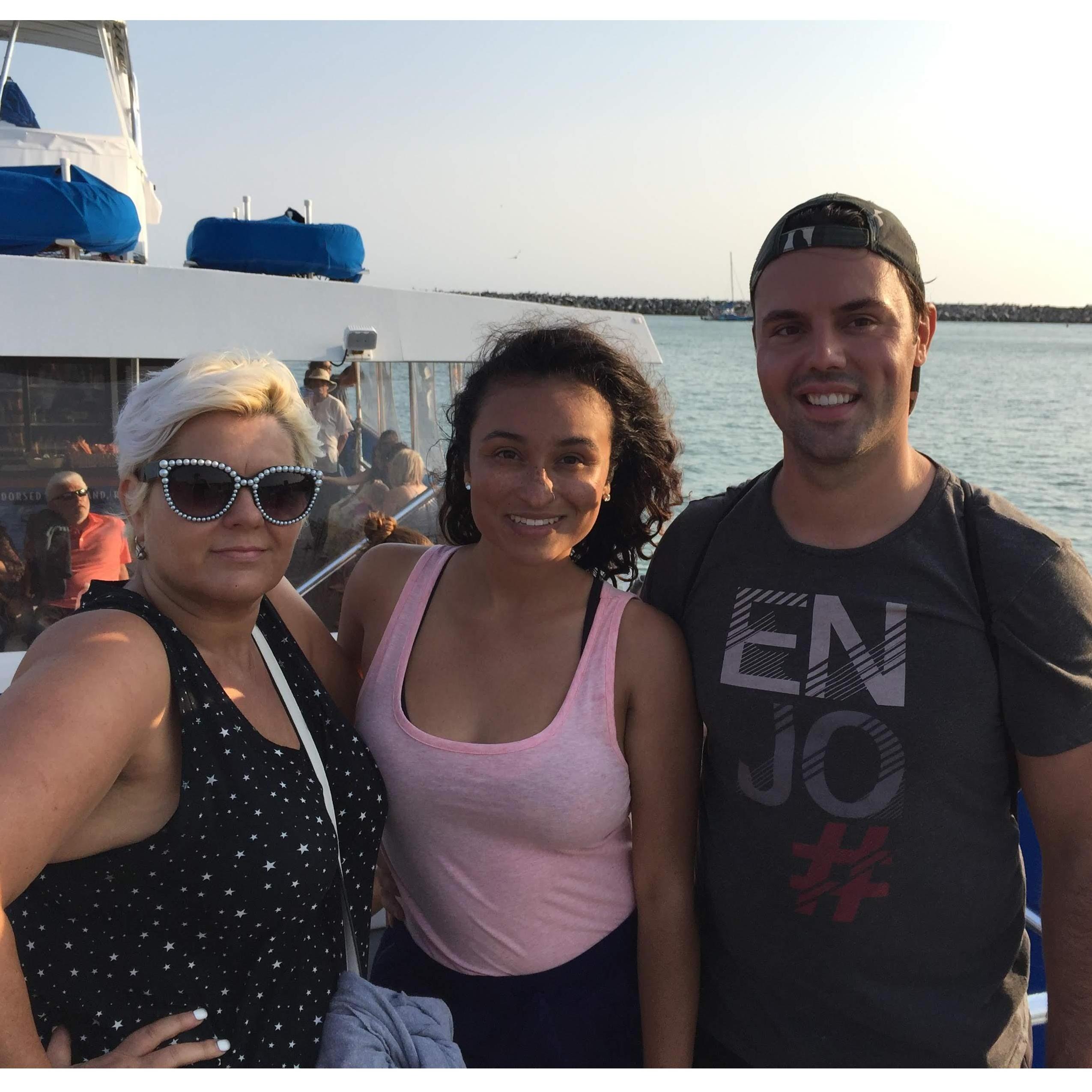 that one time we went whale watching again with Bogdan's mom