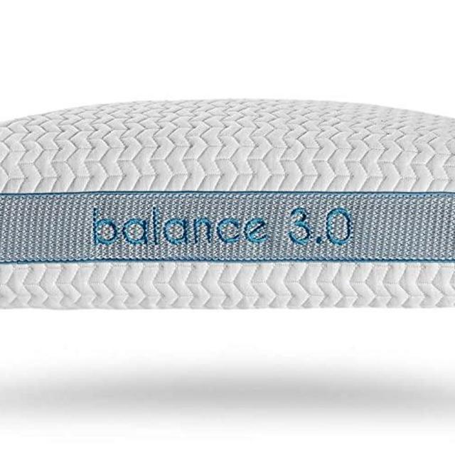 Bedgear Balance Performance Pillow - Temperature Neutral - Removable, Washable Cover - Four Pillow Heights for Back, Stomach, Side, and Multi-Position Sleepers - Balance 3.0