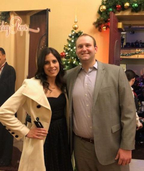 Jamey joined Chris' family at the Boston Pops during the holidays.