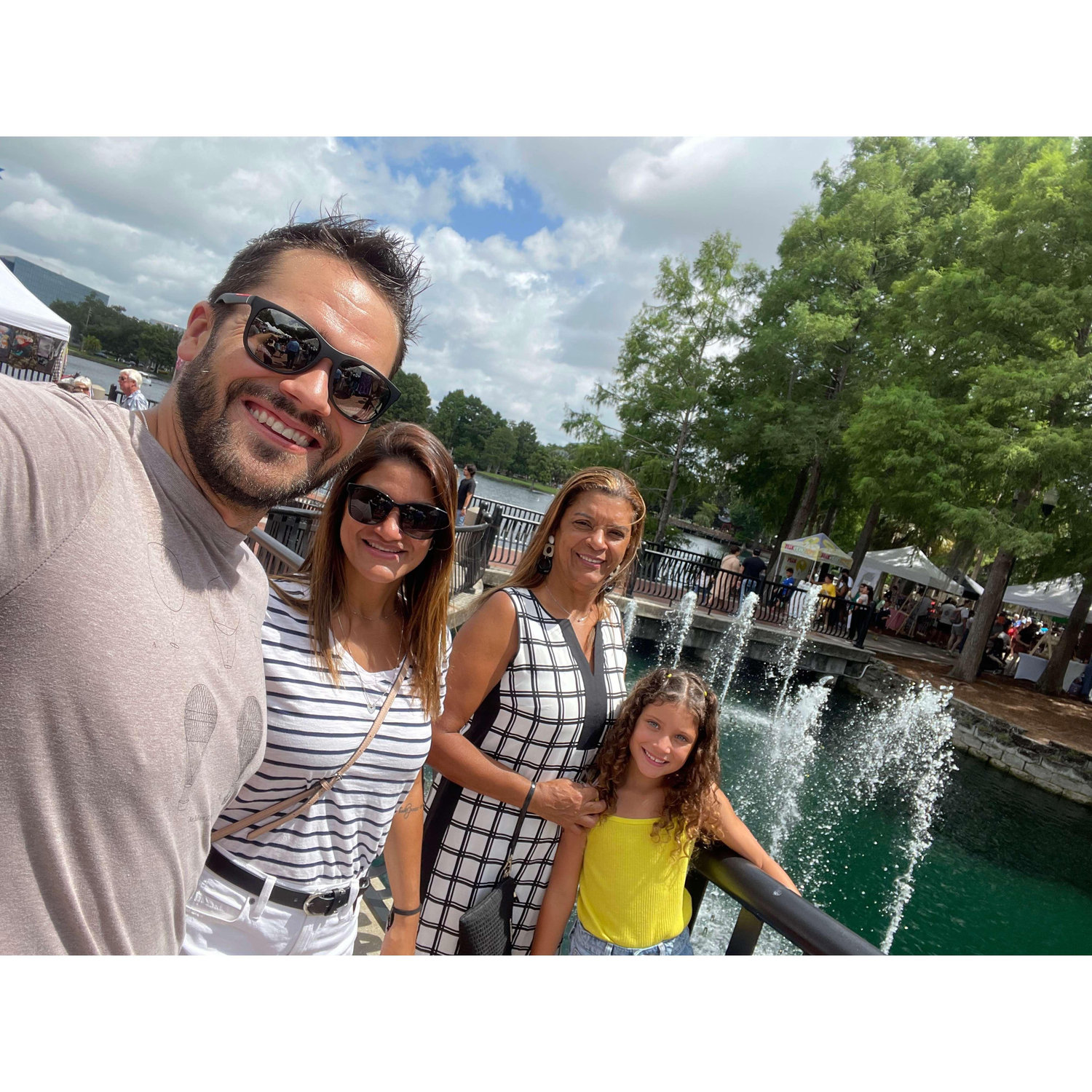 Lake Eola Farmers Market June 2022 with Ana's Mom