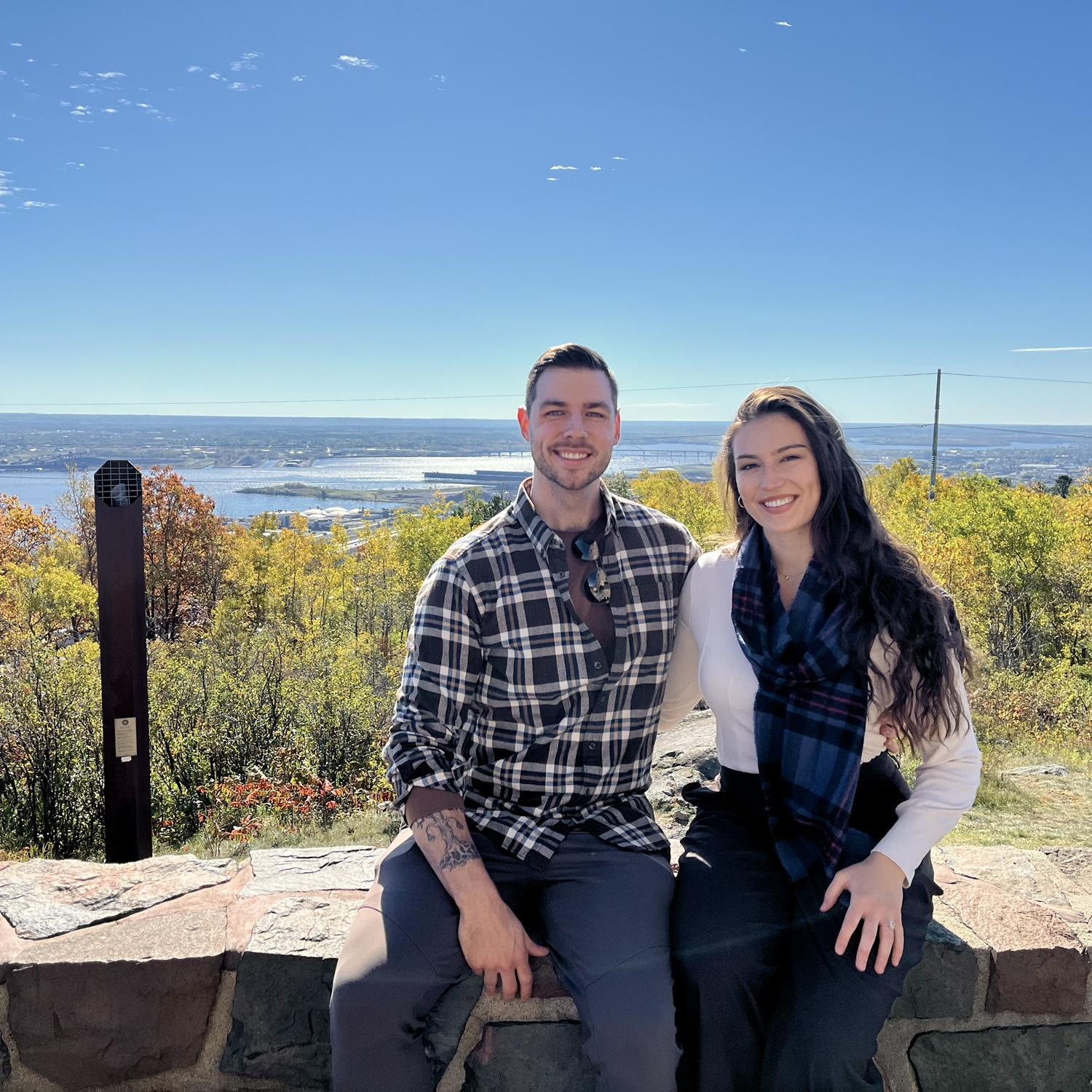 Dating anniversary trip to Duluth to see the fall colors.
