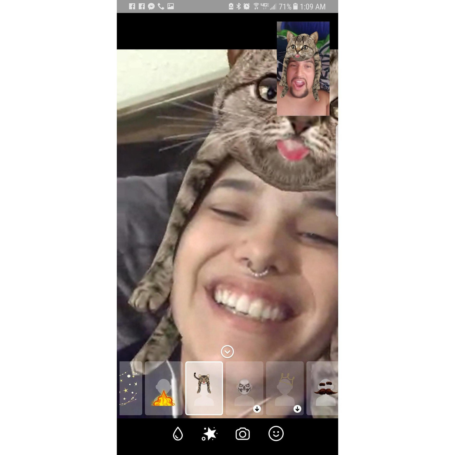 We did some long distance.