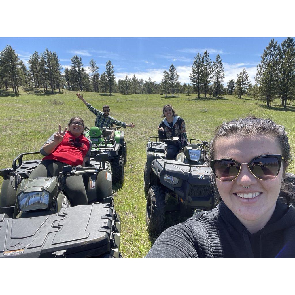 fun out at Brenda and Richards