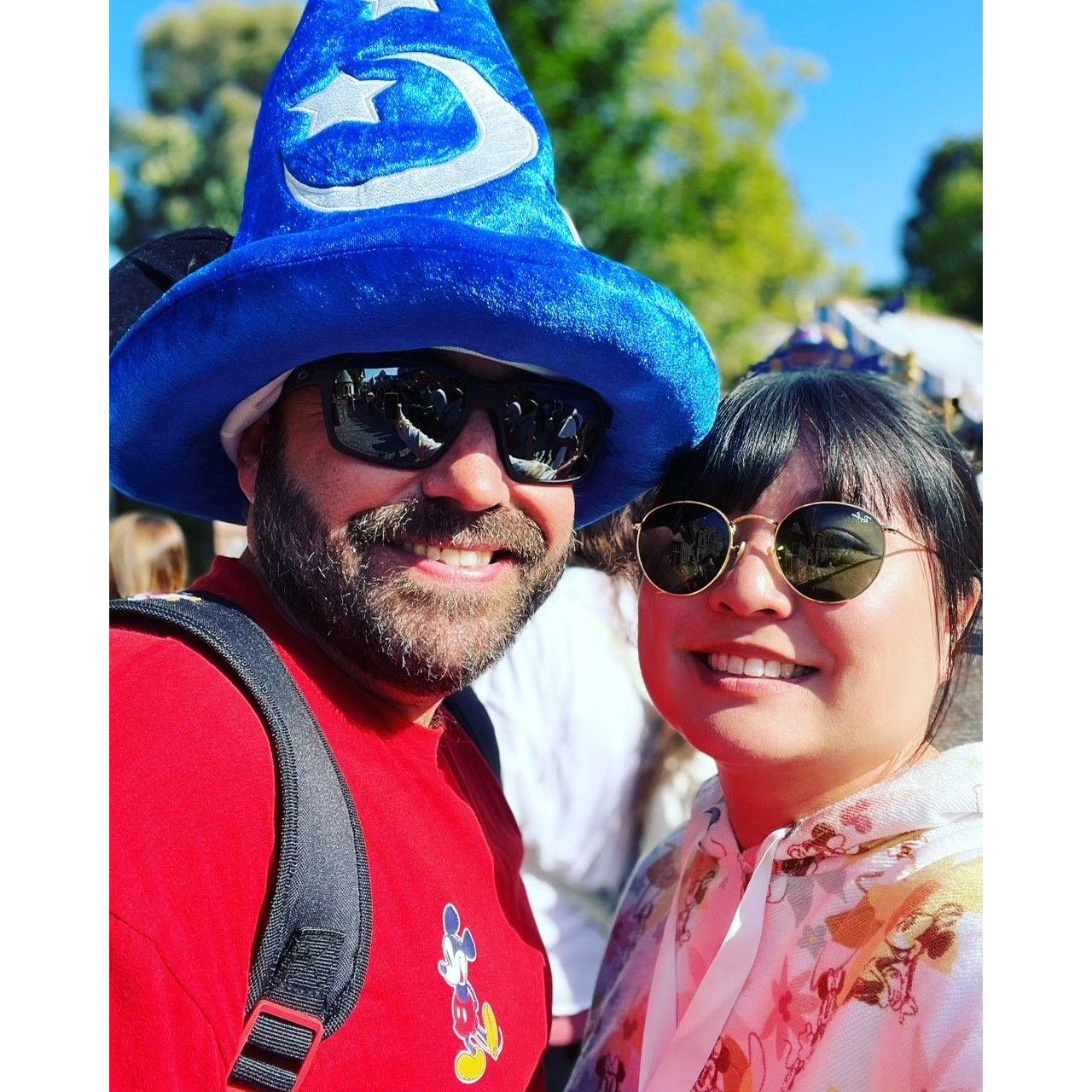 At OUR happiest place on earth - Disneyland, CA - May 2022