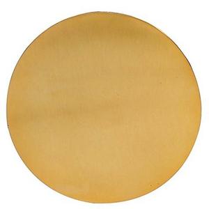 Thirstystone® Round Hammered Coaster in Gold