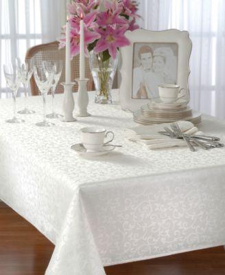 Opal Innocence 60" x 140" Oblong Tablecloth