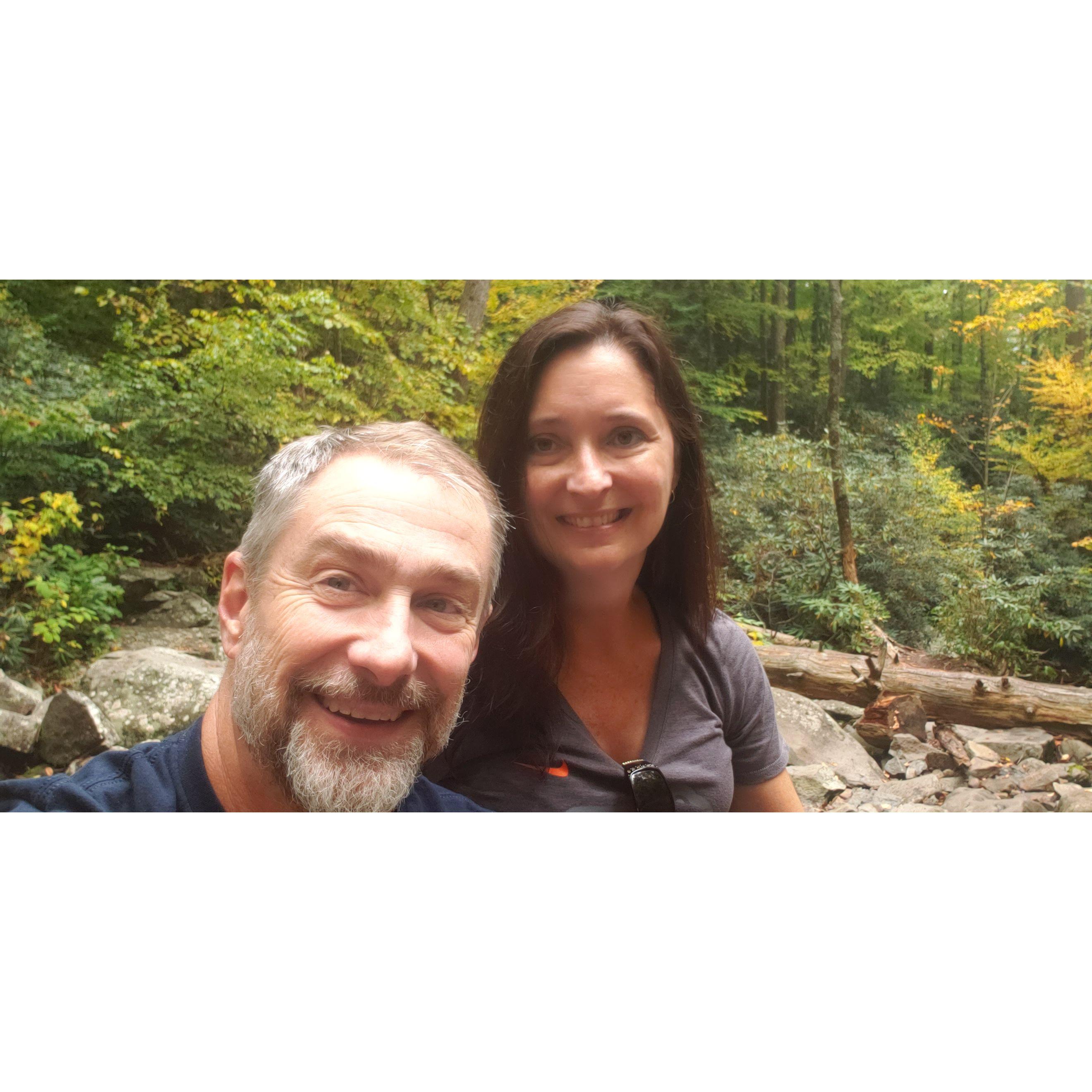 Waterfall searching in the Great Smoky Mountains