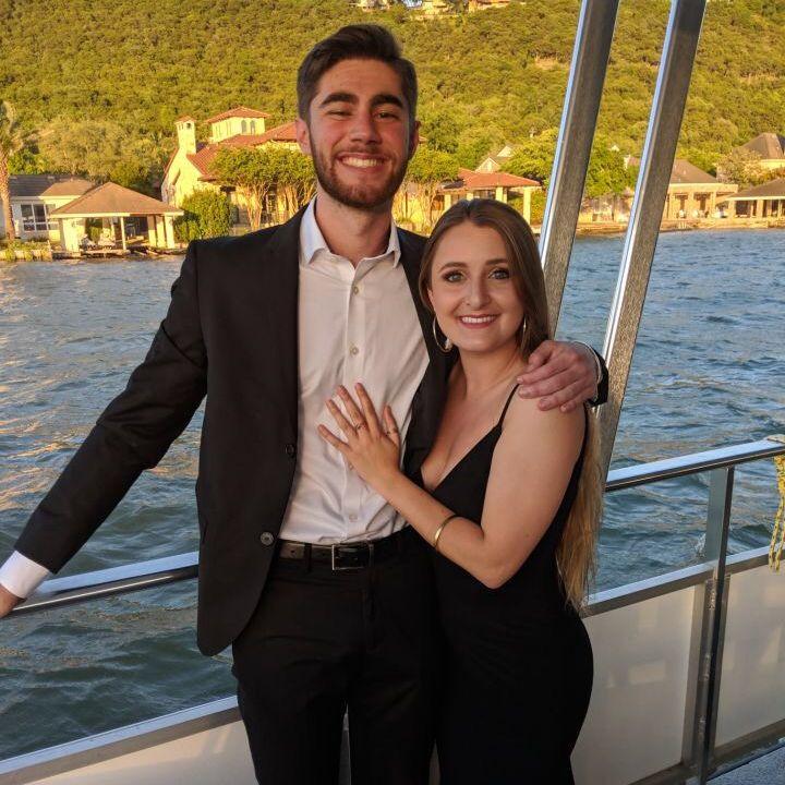 April 28th, 2019: Kevin was my date again. We got together one week after this and then left for home for the whole summer!