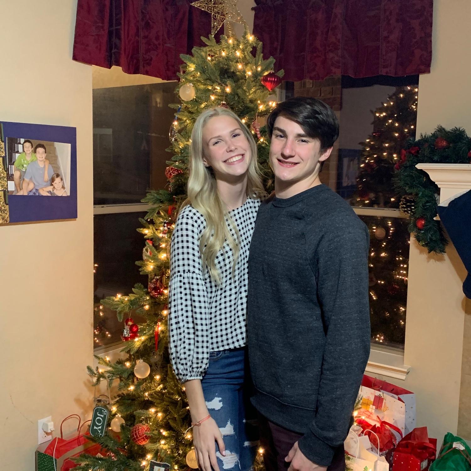 Our very first Christmas together in 2020!