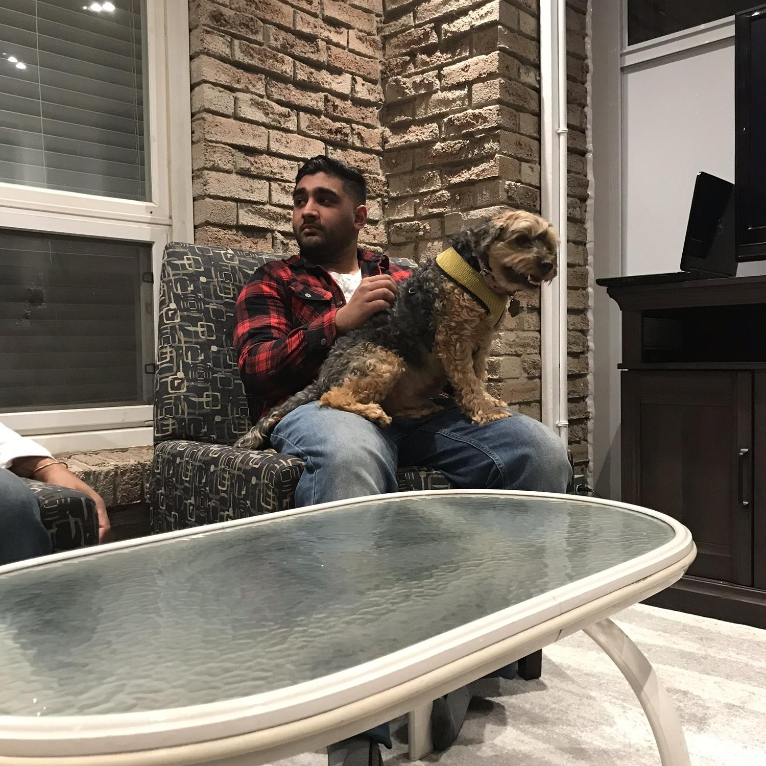 Francisco & Galileo (Markham Almeida’s Dog)