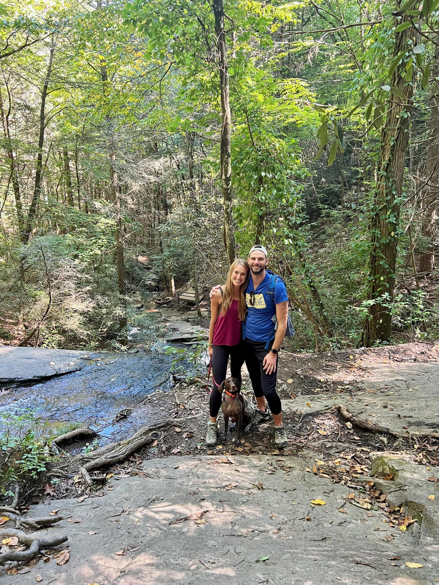 Hiking in Blue Ridge, GA