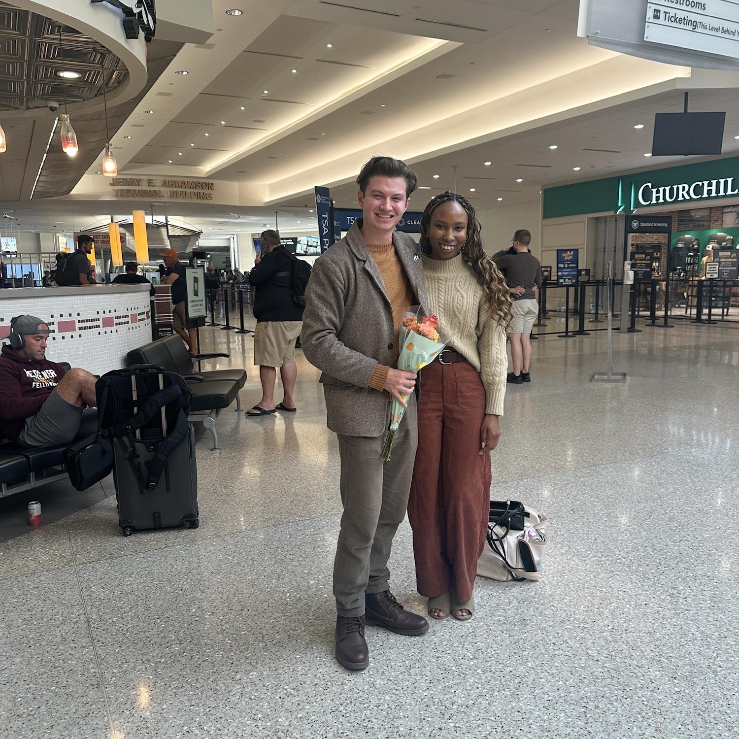 Meeting at the airport