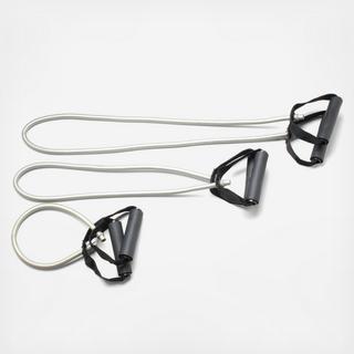 Tubing with Handles Exerciser Full Body 3-Piece  Set