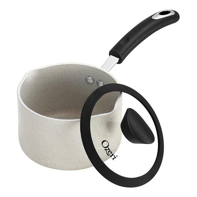 The All-In-One Stone Saucepan and Cooking Pot by Ozeri - 100% APEO, GenX, PFBS, PFOS, PFOA, NMP and NEP-Free German-Made Coating