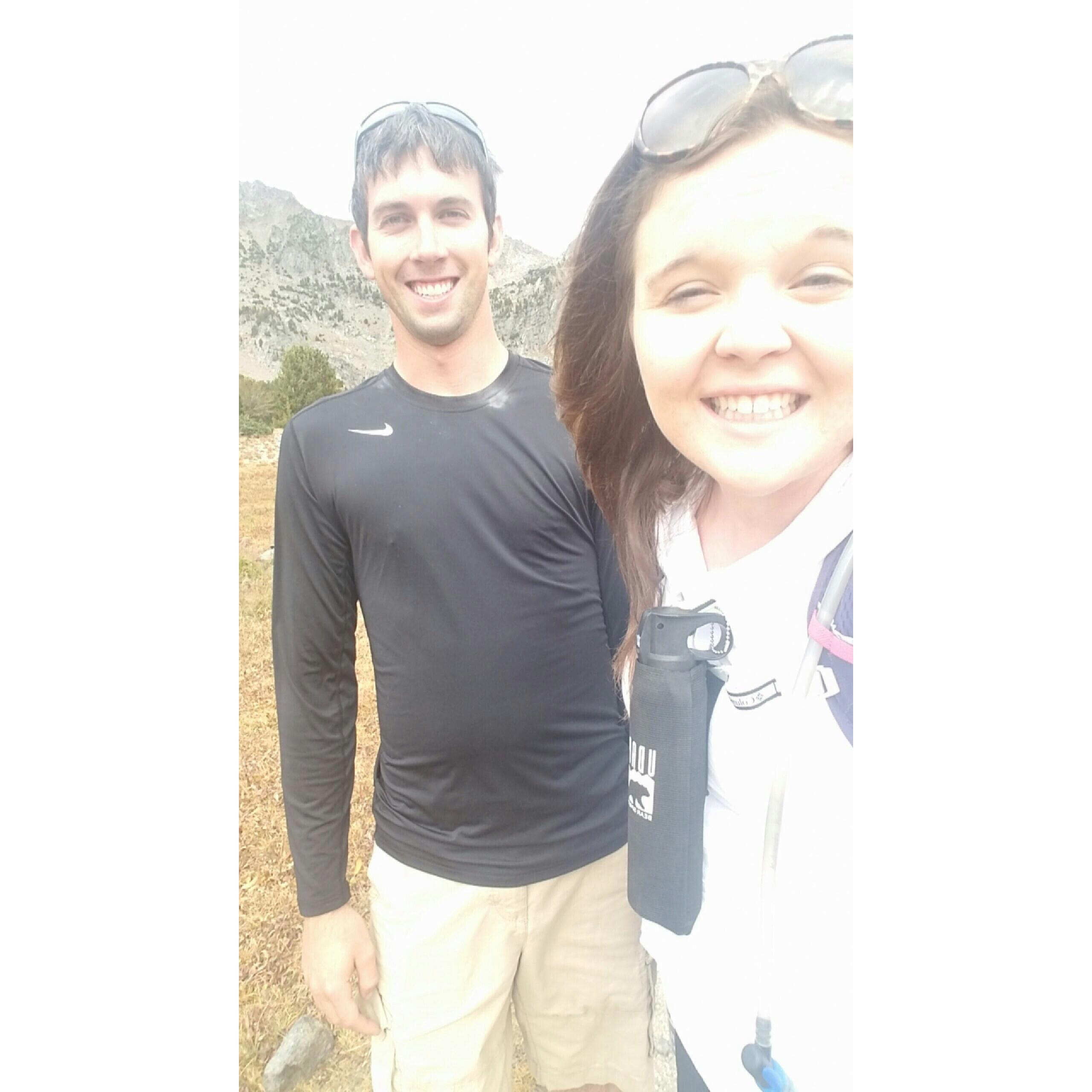 Hiking Beehive Basin together