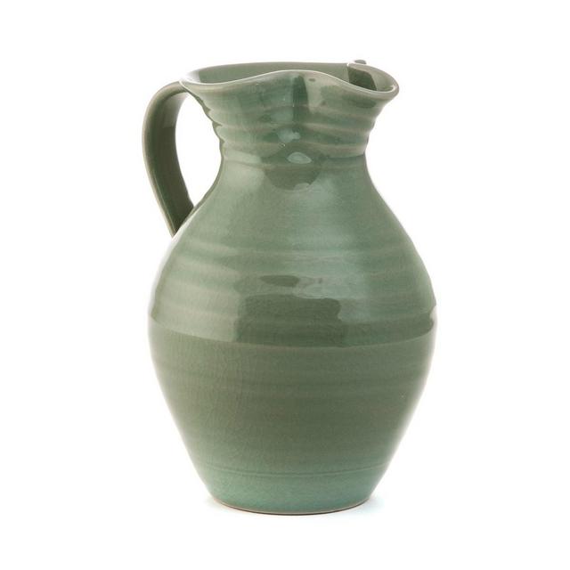Simon Pearce Belmont Crackle Celadon Pitcher - Large