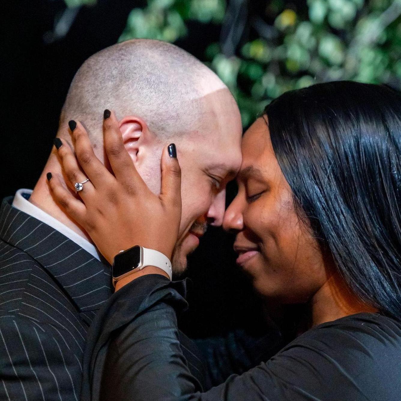 That surprise proposal on Halloween night in Prospect Park