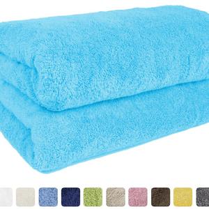 SALBAKOS 40"x80" Turkish Cotton Bath Sheet (Aqua)