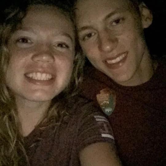 Our very first photo together!