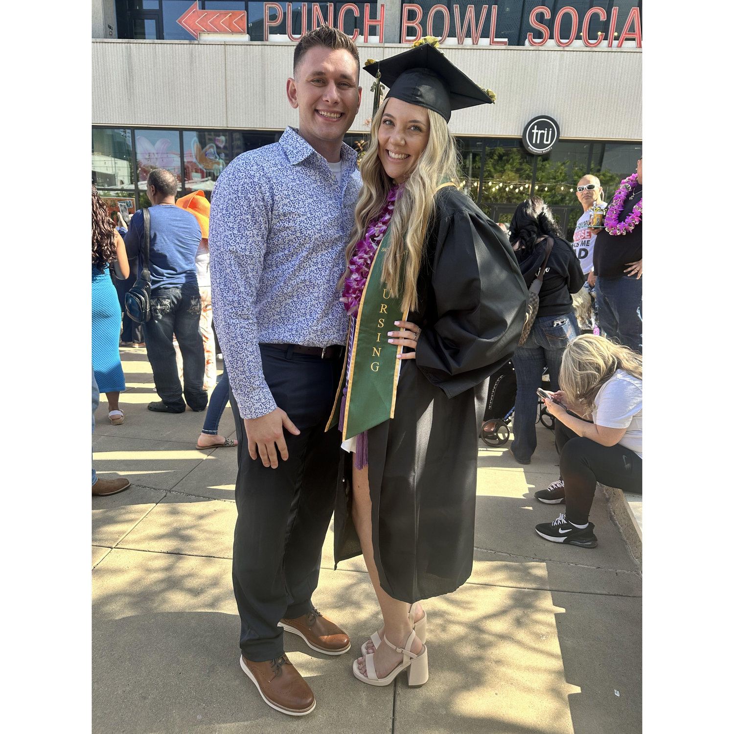 Macey's Nursing School Graduation