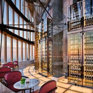 Drinks at Heavenly Jin (120th floor of the Shanghai Tower)