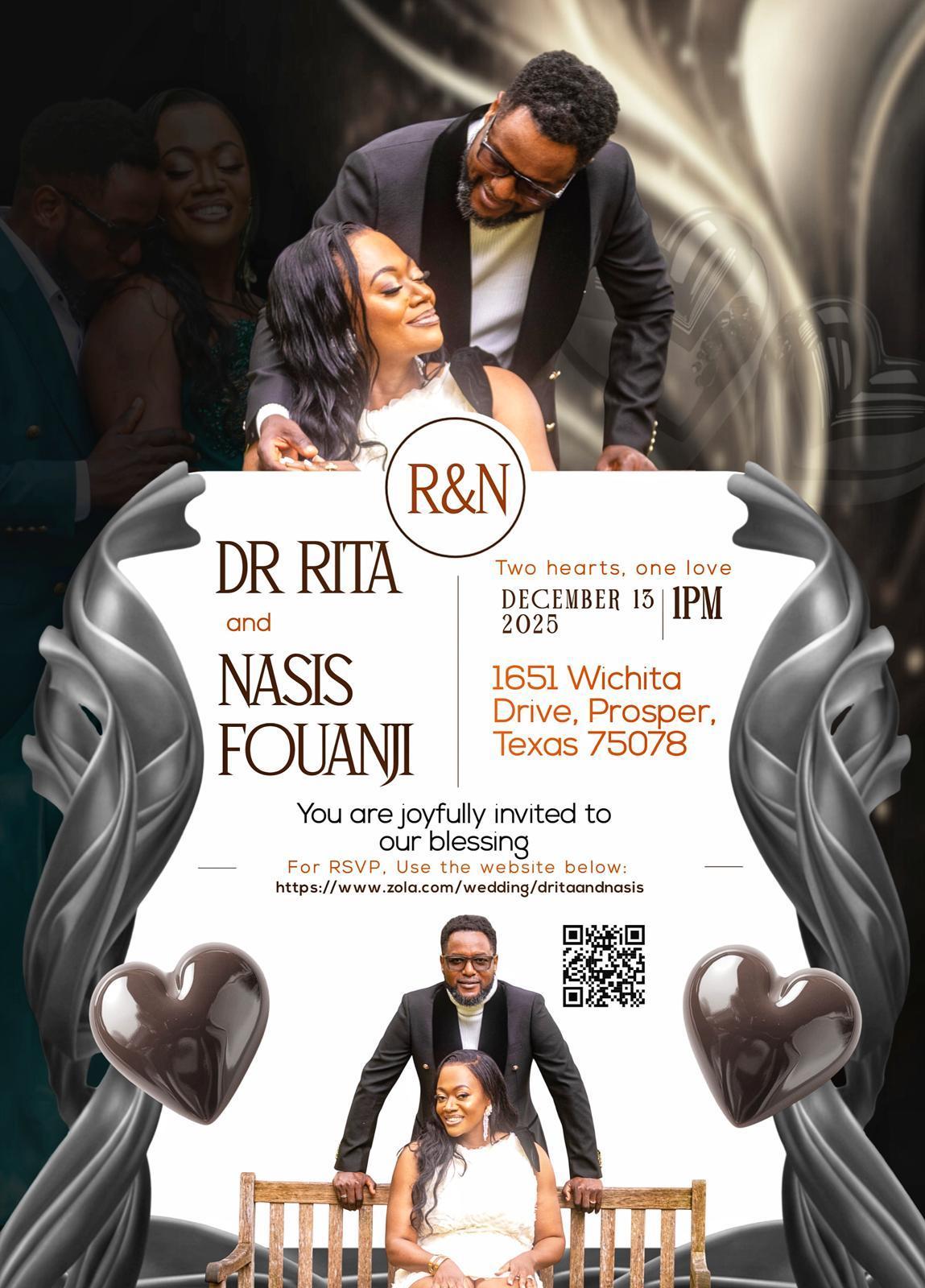 The Wedding Website of Nasis Fouanji and Dr Rita