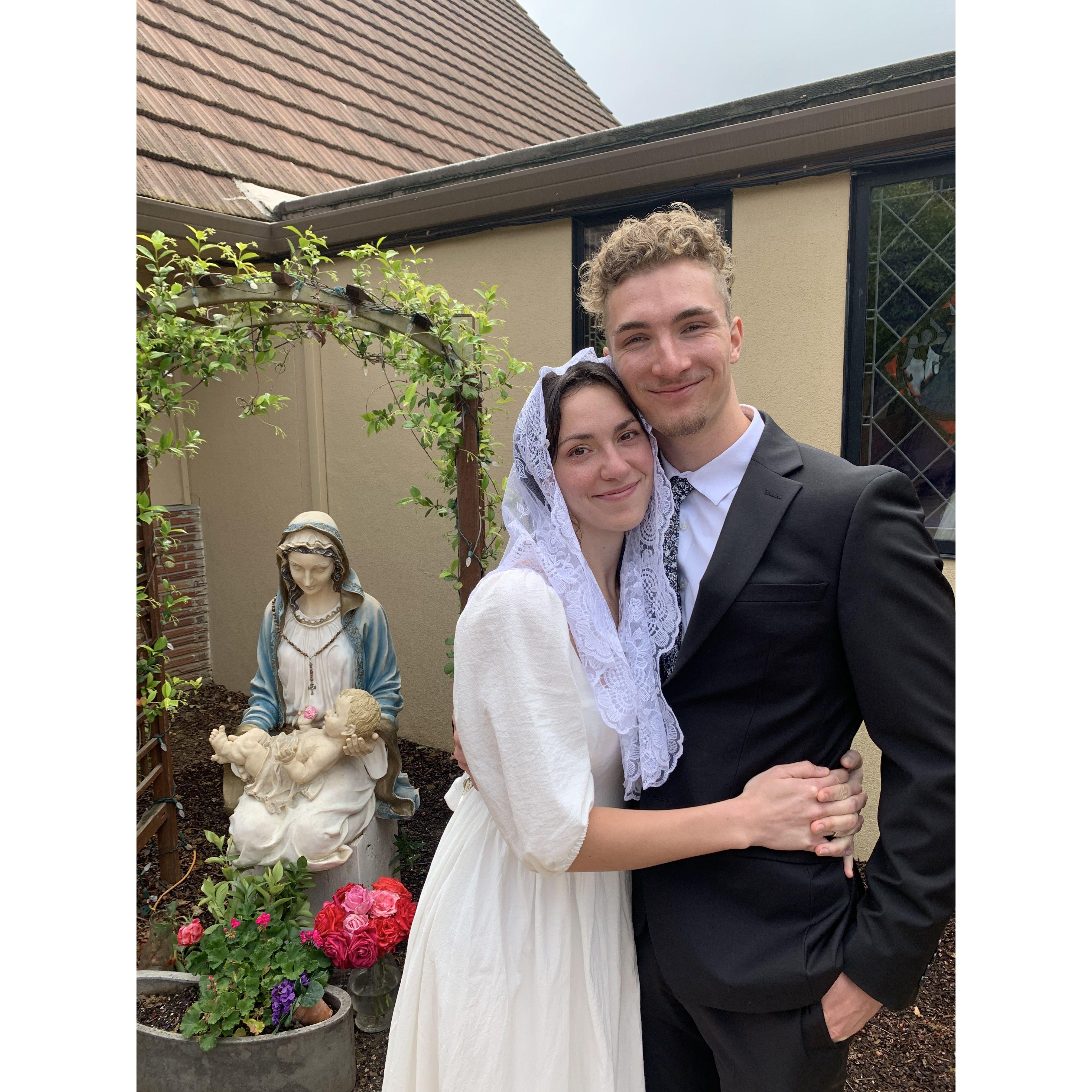 A few hours before Carson asked Tristan to marry him!