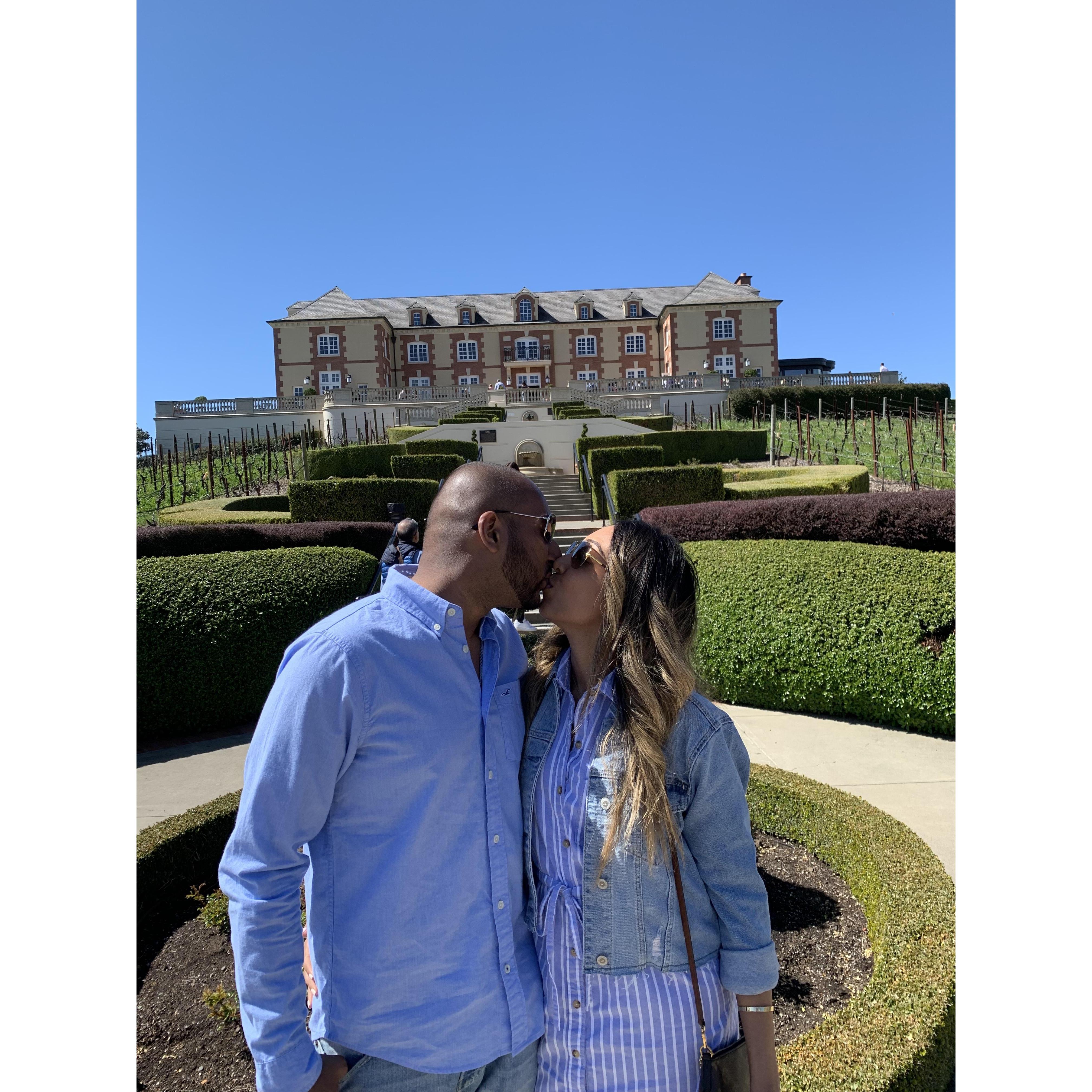 Domaine Carneros, Napa Valley, California...the motherland of fine wine!