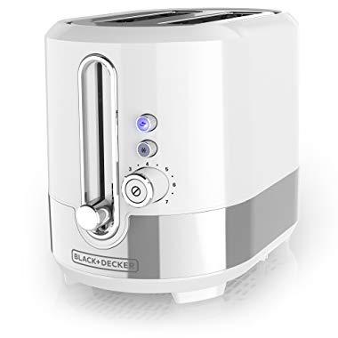 BLACK+DECKER TR2200WSD Applica/spectrum Brands Tr2200swd White 2 Slice Toaster, Medium