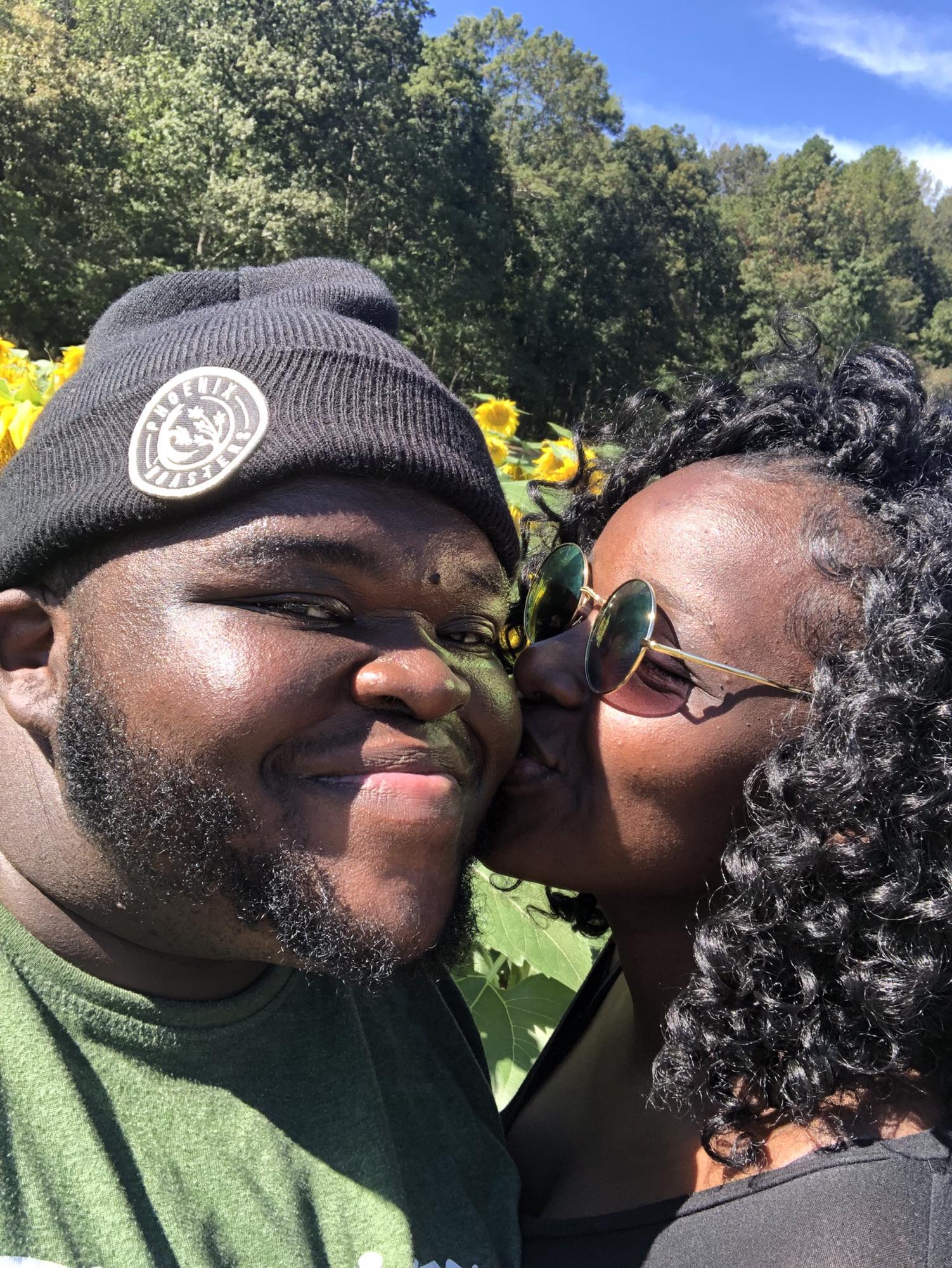 2019- October in a sunflower field