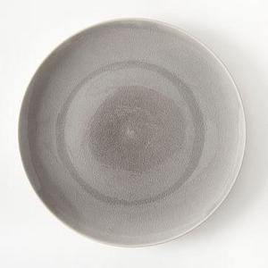 Alta Reactive Glaze Dinner Plates (Set of 4) - Light Gray