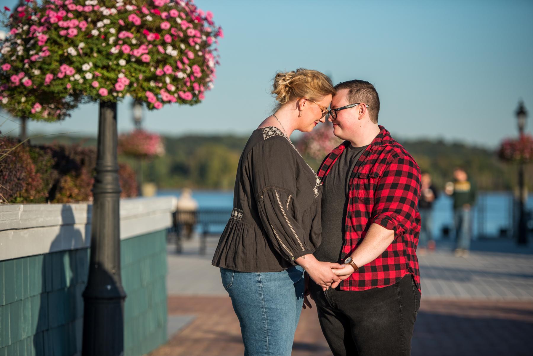 At the waterfront in Old Town Alexandria.