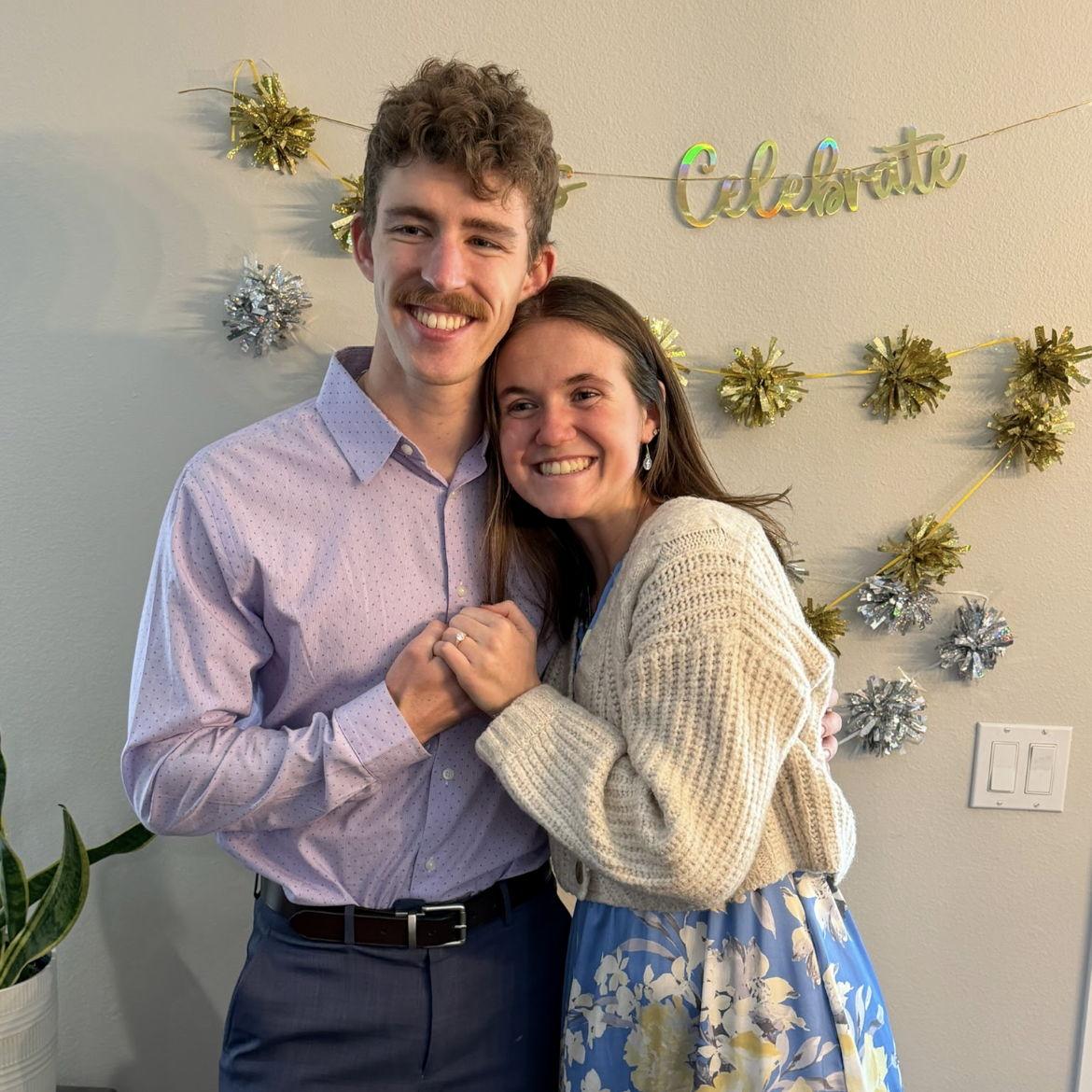 Isaac and Morgan get engaged on January 18, 2026! Isaac proposed in the adoration chapel at Resurrection church. Morgan had influenza A, but nothing could take away from this perfect day! <3