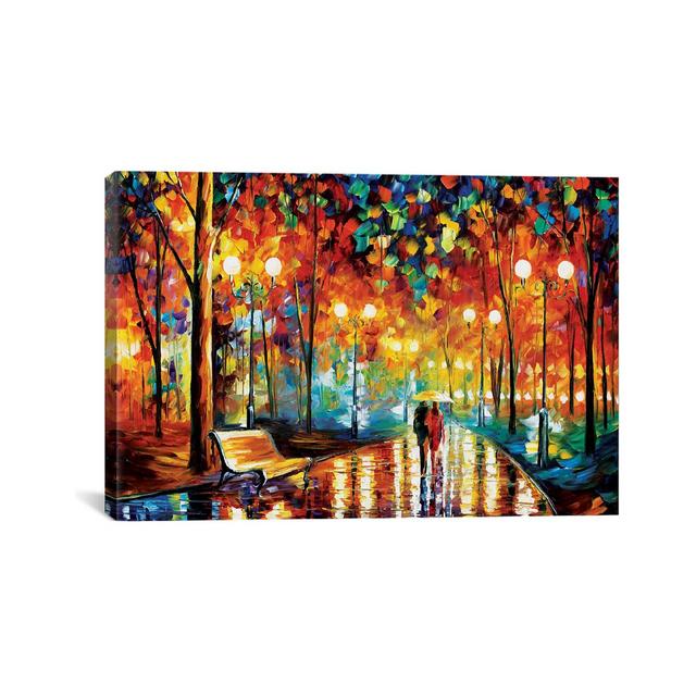 Rain's Rustle II by Leonid Afremov Canvas Print (26"x 40")
