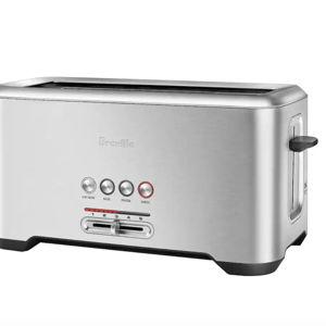 Breville - the 'A Bit More 4-Slice Long-Slot Toaster - Stainless Steel