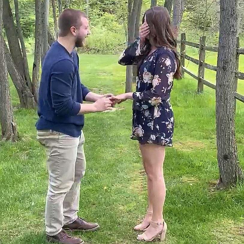 May 16, 2021 - I SAID YES! But actually more like a yeah, thank you, really?, is this happening? I could live in this moment forever. And our wedding will be another one of those so soon!
