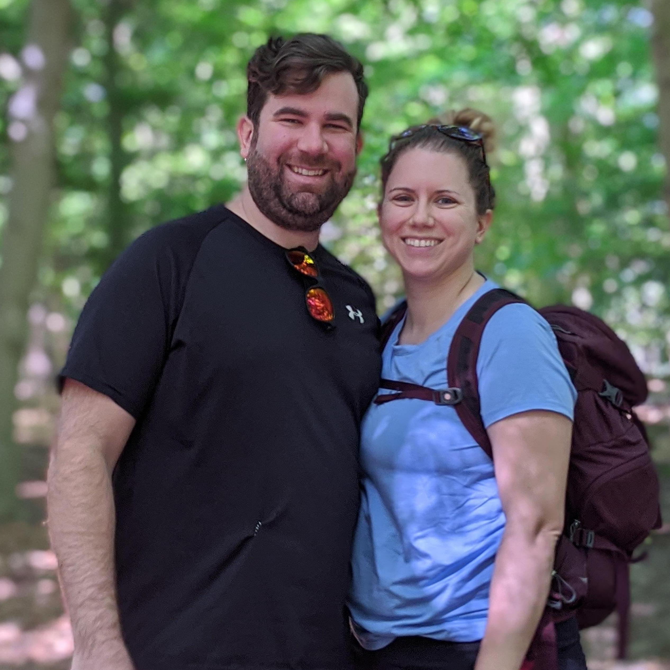 One of the first pictures of us together that is not a selfie. Taken by one of our flower girls. Thanks Violet!