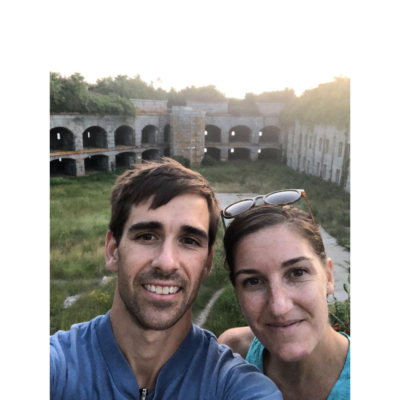 Fort Gorges in Casco Bay