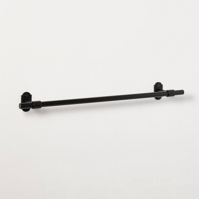 18" Classic Metal Towel Bar Black Finish - Hearth & Hand™ with Magnolia
