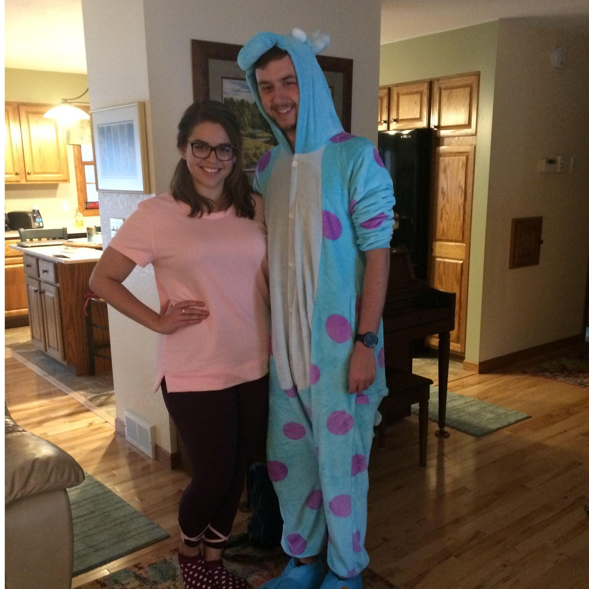 2017: Halloween as Boo and Sully